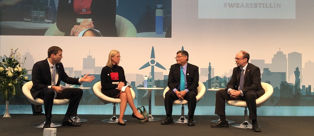 President Mitsui on panel at Climate Summit