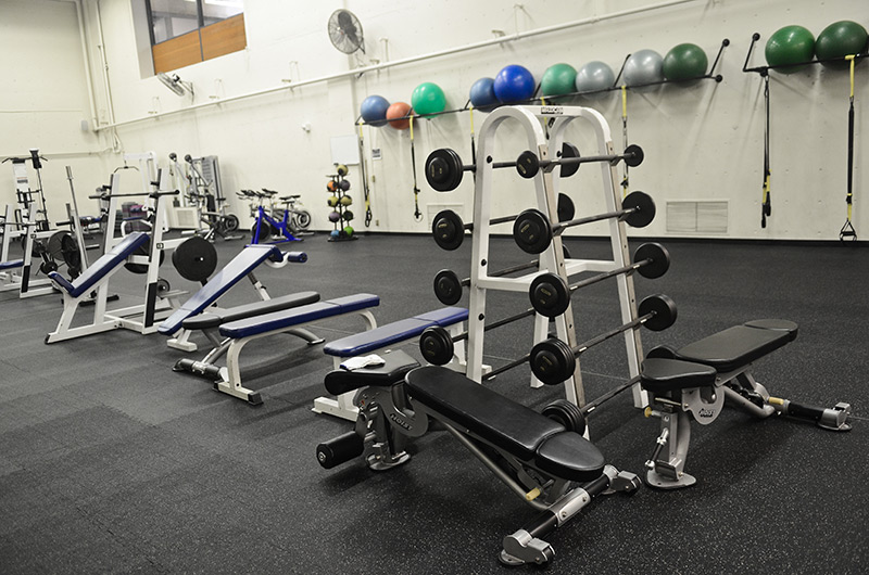Sylvania functional fitness room and equipment