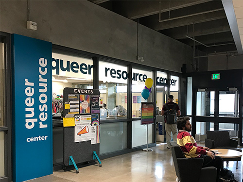 Sylvania Queer Resource Center from the outside