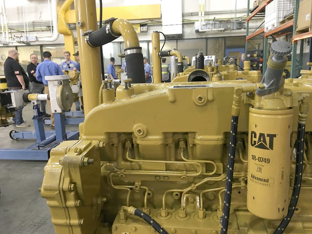 ThinkBIG is critical in developing trained technicians for the company and its shop has nothing but the latest Caterpillar diesel technology.
